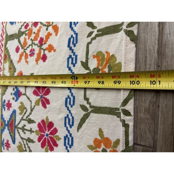 VTG Fieldcrest American Sampler Dutch Bedspread Comforter Twin Fringe 72"x100" - Picture 8 of 13